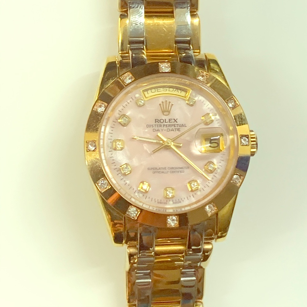 Rolex day date gold 18k
